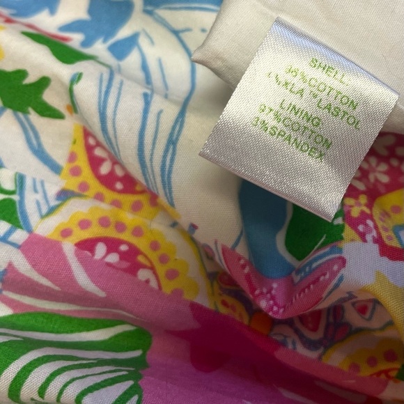 Lilly Pulitzer Patchwork Halter Dress Colorful Preppy Classy Chic  
Size 8 - Picture 5 of 5